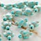 Turquoise Dyed Reconstituted Stone Turtle Beads, 18mm by Bead Landing&#x2122;